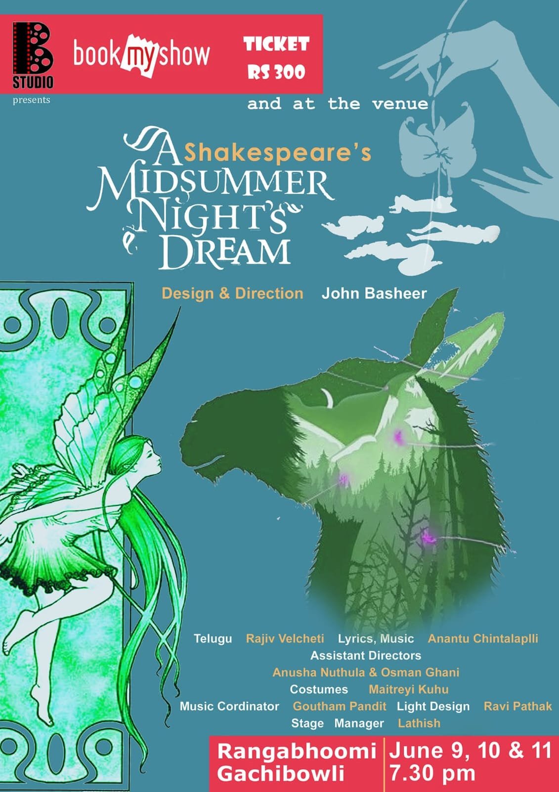A Mid Summer Night’s Dream Play By B Stuio Hyderabd